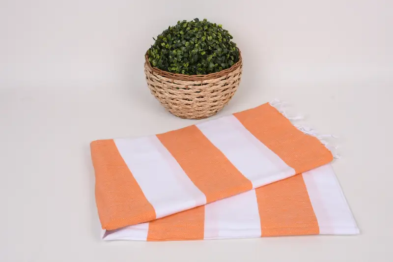 Gift For Him, Maid Of Honor Gift, Luxury towel, Bachelorette Party Favors, Handwoven organic Turkish towel for spa, 70x40 Cotton Striped Towel - 4