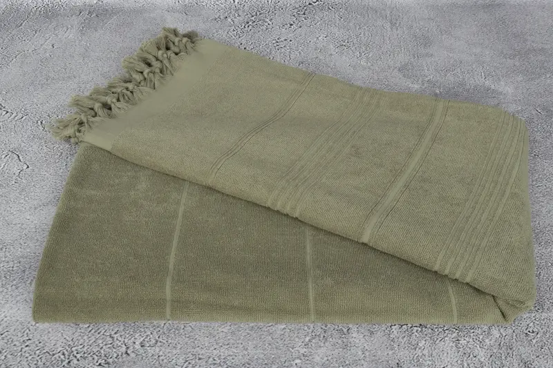 Monogram Turkish Towel, Quick-Dry Beach Towel, 76x36 Cotton Striped Towel, Wedding For Favor, Turkish Beach Towel Personalized, Organic towel - 6