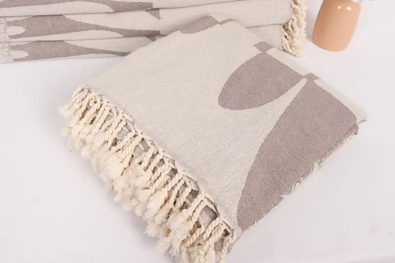 100x80 Cotton Turtle Design Towel, Turkish Bedcover, Bachelorette Party Favors, Woven Throw Blanket, Gifts For Him, Turkish Blanket, Organic Throw - 4