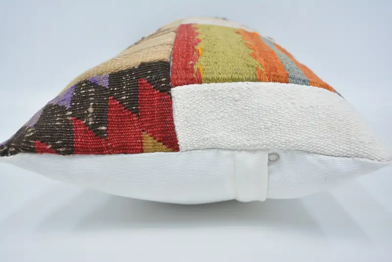 12x24 Beige Cushion Cover, Gift Pillow, Kilim Cushion Sham, Neutral Throw Pillow Sham, Bolster Throw Cushion Case, Home Decor Pillow, Cushion - 5