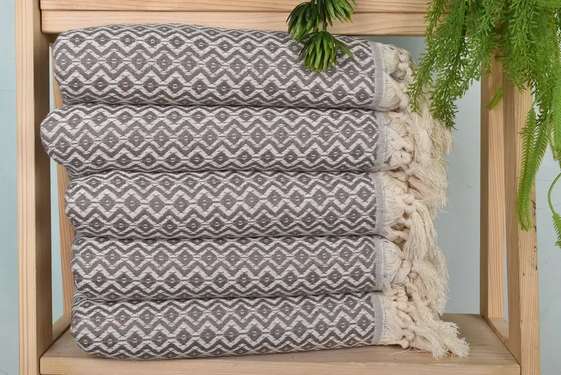 Bachelor Party Gifts, Turkish hand towel, Custom Beach Towels, 70x40 Cotton Diamond Towel, Absorbent towel, Bridal Shower Favors, Housewarming Gift - 1