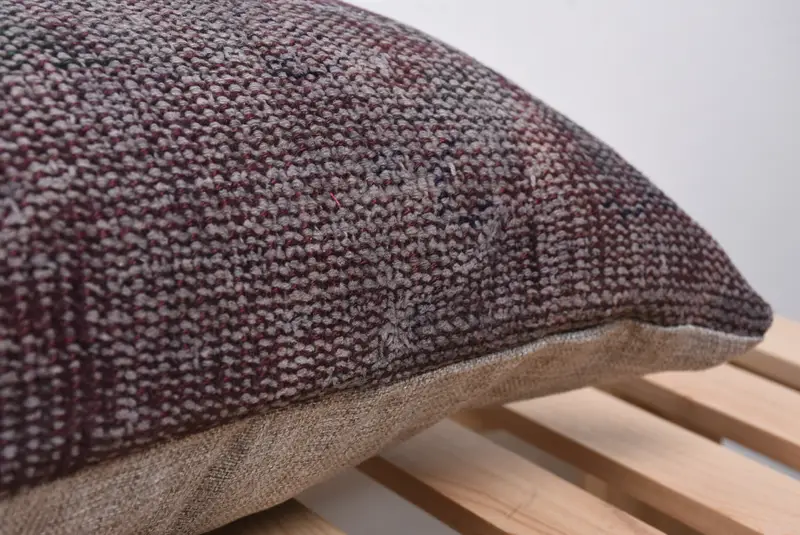 Cushion, Kilim Cushion Sham, Home Decor Pillow, Kilim Pillow, Wool Kilim Pillow Pillow Cover, Pattern Throw Pillow Case, 12x48 Blue Pillow Cover - 7