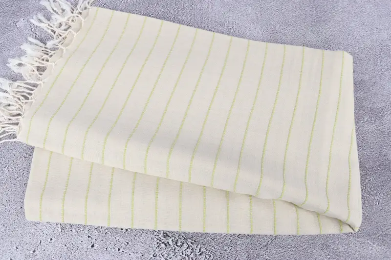 Best Friend Christmas Gift, Best Beach Towel, Personalized Home Gift Wedding, Cotton towel, 70x38 Cotton Striped Towel, Personalized Gifts - 6