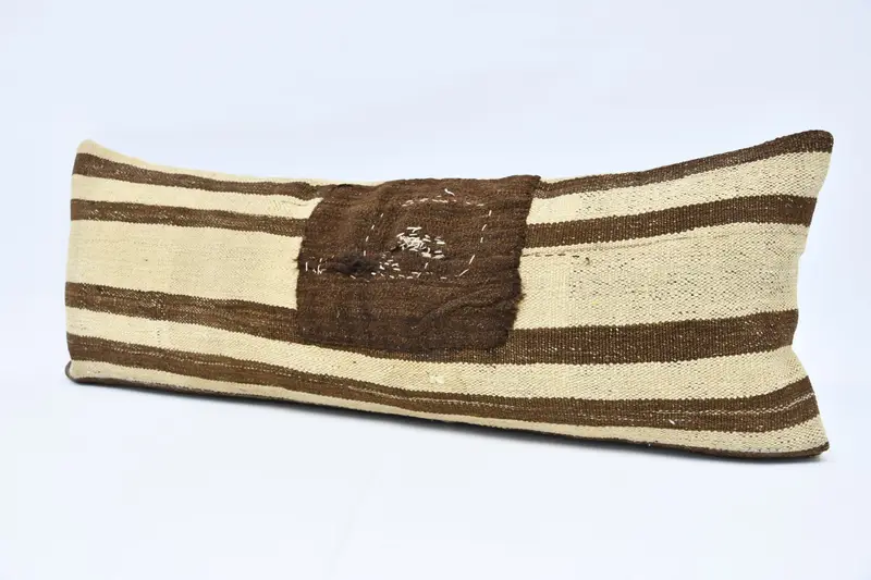 Pillow for Couch, 16x48 Beige Pillow Case, Traditional Pillow, Vintage Pillow, Designer Throw Pillow Cover, Vintage Kilim Pillow, Pillow Case - 4