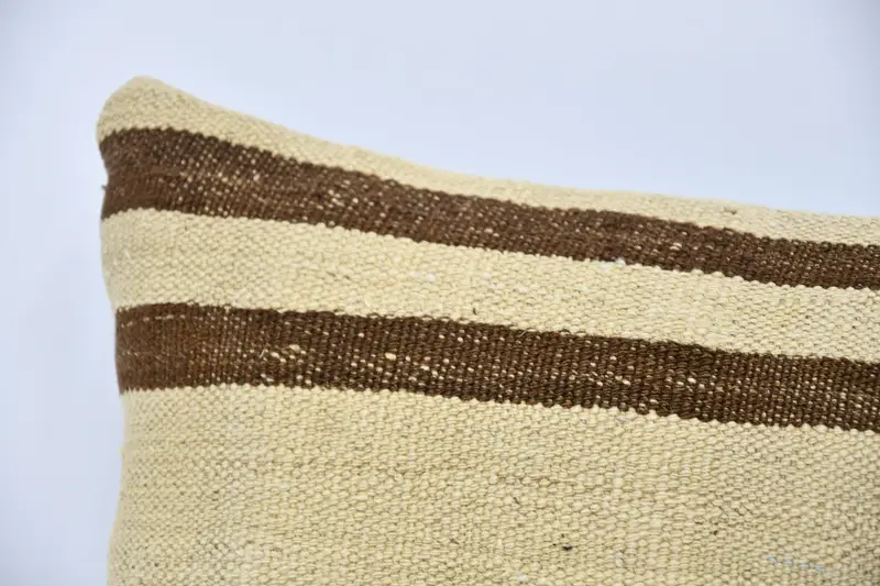 Pillow for Couch, 16x48 Beige Pillow Case, Traditional Pillow, Vintage Pillow, Designer Throw Pillow Cover, Vintage Kilim Pillow, Pillow Case - 2