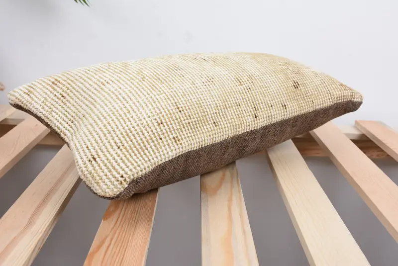 8x16 Beige Pillow Case, Home Decor Pillow, Pillow for Couch, Ethnical Kilim Rug Pillow, Pillow Sham, Vintage Kilim Pillow Pillow Cover - 6