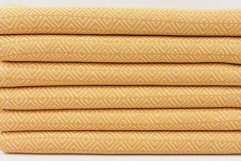 Thin towel, 70x40 Cotton Diamond Towel, Bridal Shower Gift, Sand-free peshtemal towel for the beach, Valentines Gift, Bachelorette Party Favors - 2