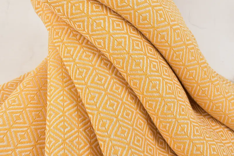 Thin towel, 70x40 Cotton Diamond Towel, Bridal Shower Gift, Sand-free peshtemal towel for the beach, Valentines Gift, Bachelorette Party Favors - 5
