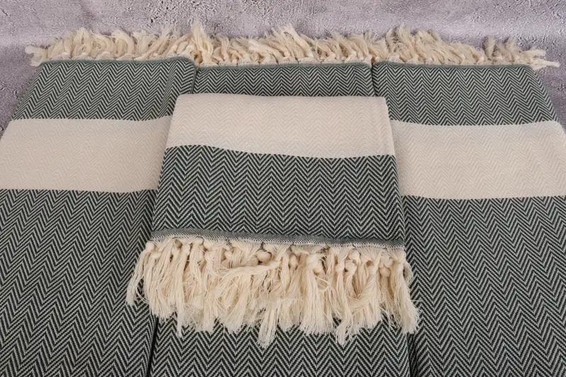 Organic Towel, 70x40 Cotton Herringbone Towel, Turkish beach towel, Xmas Gifts, Cotton towel, Arizona Bachelorette Party Favors, Turkish Towel Beach - 4