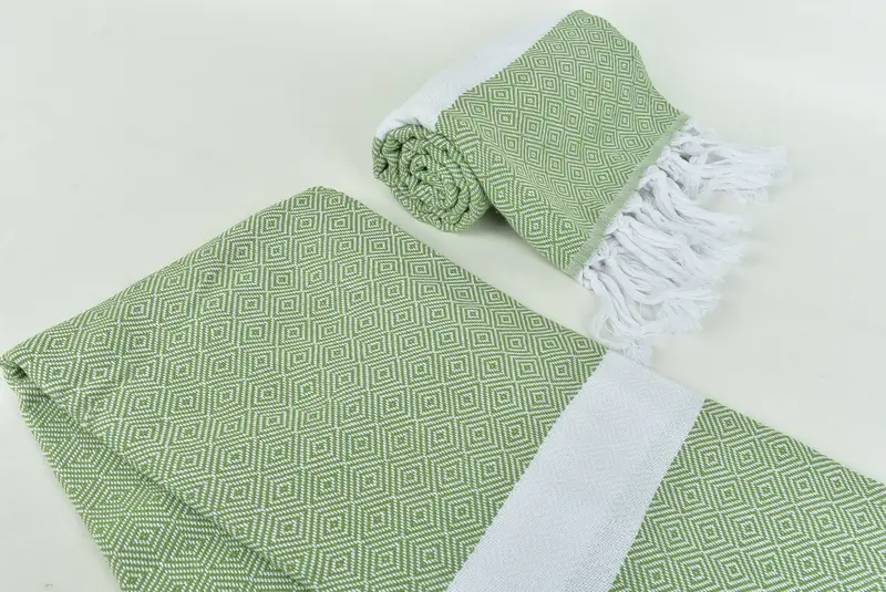 Turkish bath towel, Family Gift Basket, Peshtemal, Bachelor Gifts, 70x40 Cotton Diamond Towel, Turkish Beach Towel Monogram, Bridal Shower Gift - 7