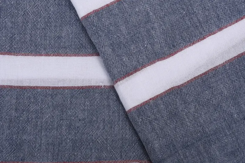 Bridesmaid Towel, Handwoven organic Turkish towel for spa, 70x40 Cotton Striped Towel, Lightweight towel, Home Gift, Absorbent towel, Bath towel - 5