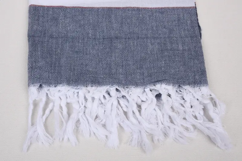 Bridesmaid Towel, Handwoven organic Turkish towel for spa, 70x40 Cotton Striped Towel, Lightweight towel, Home Gift, Absorbent towel, Bath towel - 3