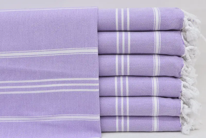 Small Bath Towels, Valentines Gift, 40x24 Cotton Striped Towel, Bridal Shower Favors, Personalized Hand Towel, Personalized Kitchen Towel - 3