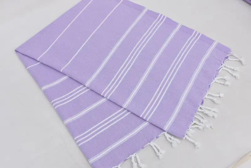 Small Bath Towels, Valentines Gift, 40x24 Cotton Striped Towel, Bridal Shower Favors, Personalized Hand Towel, Personalized Kitchen Towel - 5