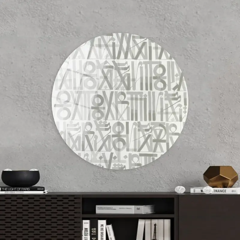 モダンなグラフィティ プリント キャンバス: 抽象アート、トレンディな装飾