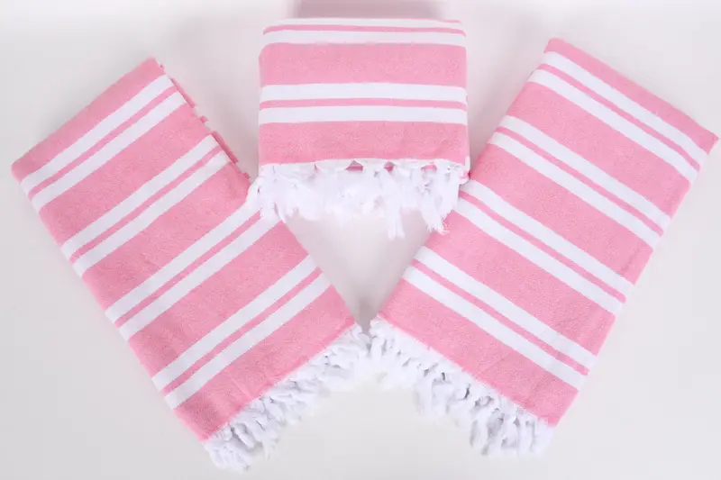 Luxury towel, Bachelorette Party Favors, Gym Towel, Summer Gift, Gift For Wedding Day, 68x36 Cotton Striped Terry Towel, Wedding Day Gift For Bride - 6