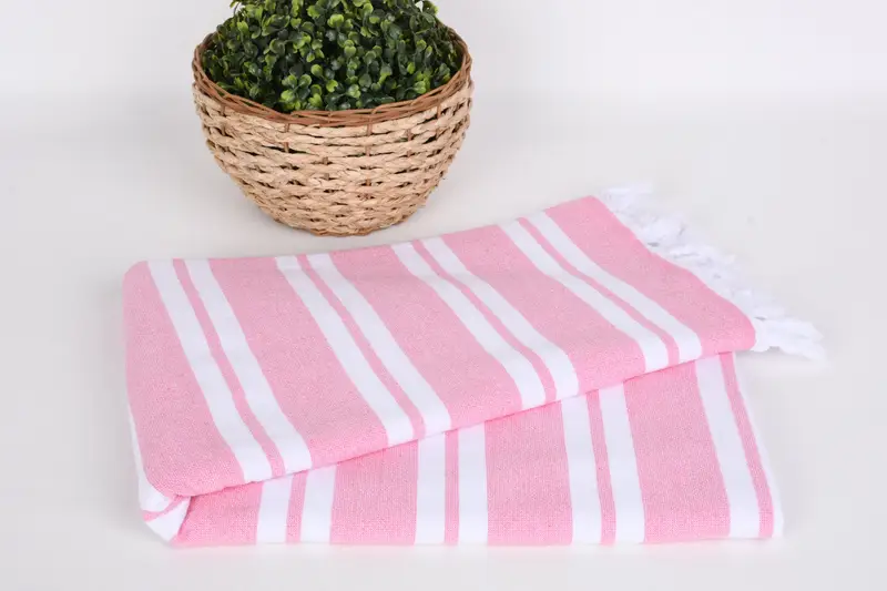 Luxury towel, Bachelorette Party Favors, Gym Towel, Summer Gift, Gift For Wedding Day, 68x36 Cotton Striped Terry Towel, Wedding Day Gift For Bride - 4