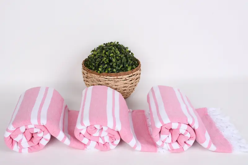 Luxury towel, Bachelorette Party Favors, Gym Towel, Summer Gift, Gift For Wedding Day, 68x36 Cotton Striped Terry Towel, Wedding Day Gift For Bride - 8