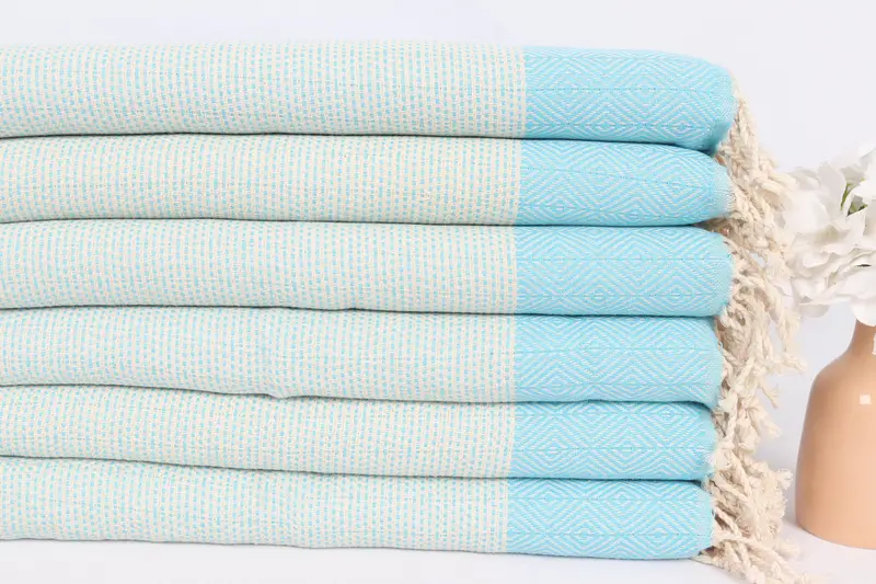 Bachelorette Party Decorations, Bridal Gifts, Gift For Her, Bathroom Towels, Turkish Hand Towel, 36x18 Cotton Diamond Towel, Small Bath Towels - 3