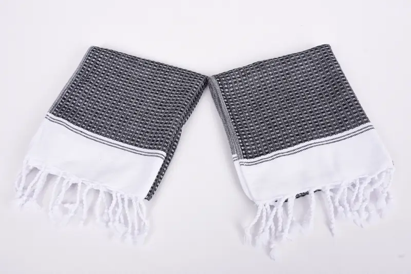 Kişiselleştirilmiş Mutfak Havlu, 32x16 Pamuklu Çizgili Havlu, Türk El Havlusu, Doğum Günü Hediyesi, Seyahat Havlu, Düğün Favorları, Evlilik Yıldönümü Hediyesi - 7