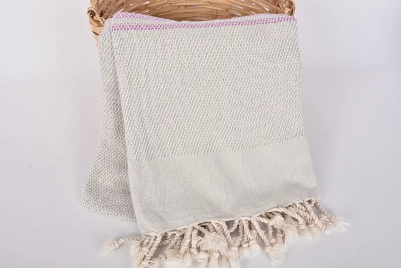 Organic towel, Gift For Wedding Day, Summer Towel, Best Beach Towel, Summer Gift, 70x40 Cotton Striped Towel, Employee Gifts, Girls Weekend Favors - 5