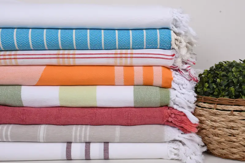 Turkish Towel Beach, Arizona Bachelorette Party Favors, Best Friend Gift Ideas, Bridal Shower Favors, 70x40 Cotton Set of 8 Towel, Beach Towel Gift - 2