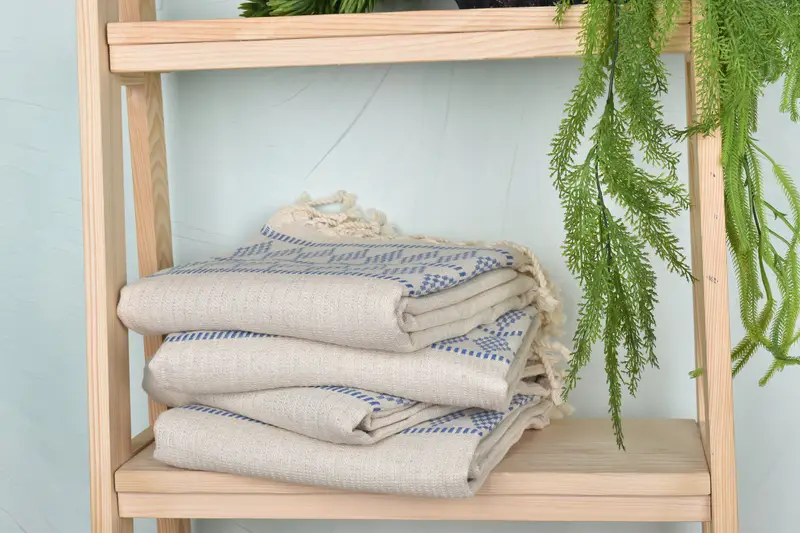 Hammam towel, Custom Wedding Gift From Bridesmaid, Home Decor Gifts, Gifts For Him, Bathroom Towel, Gym Towel, 70x36 Linen Kilim Design Towel - 7
