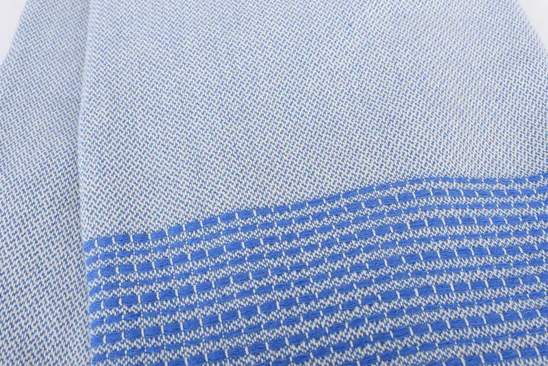 Christmas Tablecloth, Boho Throw Blankets, 96x92 Cotton Striped Towel, Monogram Blanket, Bridesmaid Gifts Personalized, Organic Throw, Tablecloth - 4