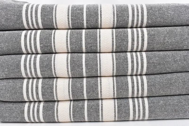 Absorbent towel, Wedding Towel, Bridesmaid Gift, Merry Christmas Gifts, 70x40 Cotton Herringbone Towel, Bath towel, Vegas Bachelorette Party Favors - 2
