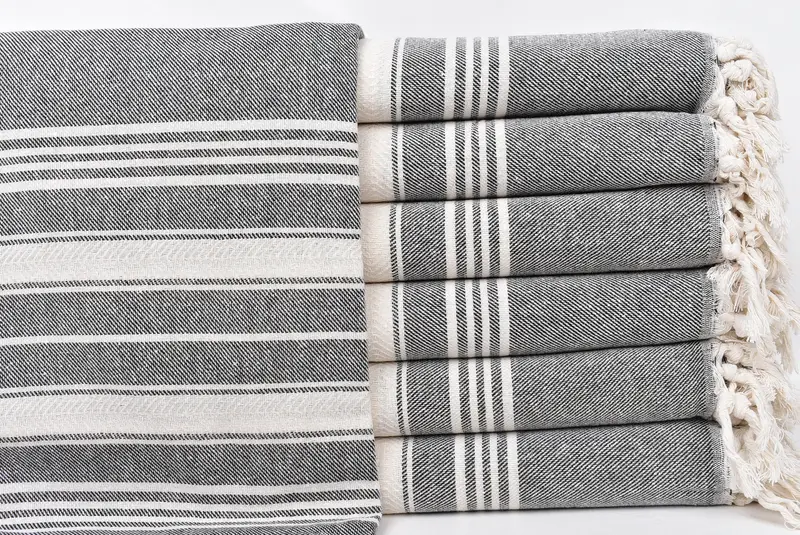 Absorbent towel, Wedding Towel, Bridesmaid Gift, Merry Christmas Gifts, 70x40 Cotton Herringbone Towel, Bath towel, Vegas Bachelorette Party Favors - 1