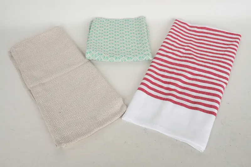 Turkish Hand Towel, 40x20 Cotton Set of 10 Towel, Holiday Towel, Bulk Order Towel, Guest Towel, Home Decor Towel, Kitchen Towel, Small Bath Towels - 5
