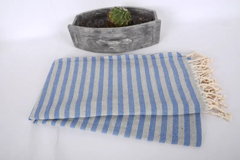 Home Decor Gifts, Travel Towel, Bachelorette Party Decorations, Best Wedding Gift, 70x36 Cotton Striped Towel, Personalized Gift, Gift For Boyfriend - 5