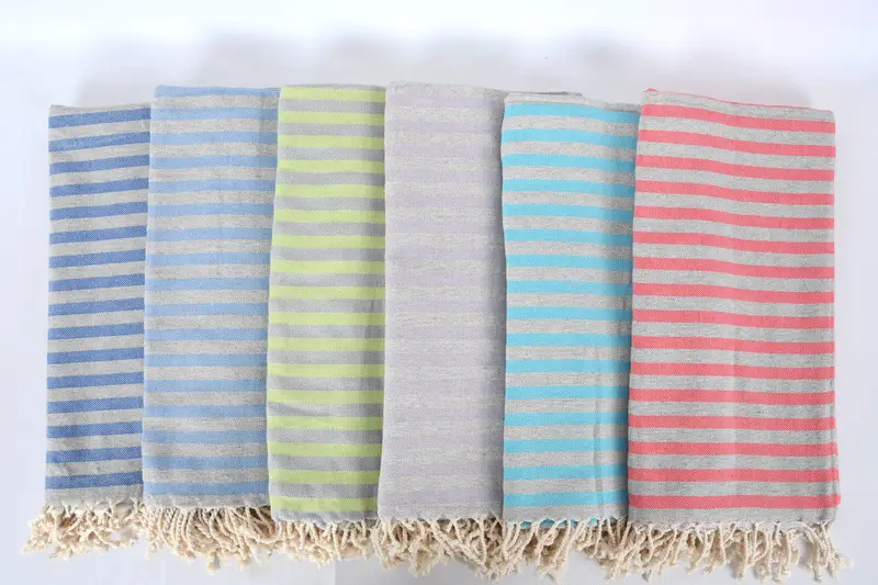 Home Decor Gifts, Travel Towel, Bachelorette Party Decorations, Best Wedding Gift, 70x36 Cotton Striped Towel, Personalized Gift, Gift For Boyfriend - 3