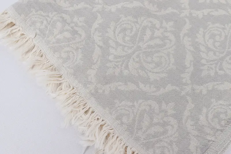Kitchen Towel, Personalized Hand Towel, Turkish Tea Towel, 40x24 Cotton Baroque Towel, Personalized Wedding Gift, First Wedding Anniversary Gift - 8