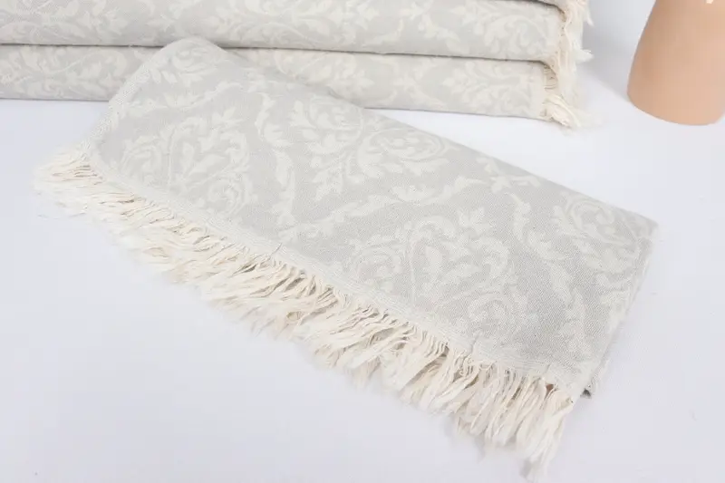 Kitchen Towel, Personalized Hand Towel, Turkish Tea Towel, 40x24 Cotton Baroque Towel, Personalized Wedding Gift, First Wedding Anniversary Gift - 5