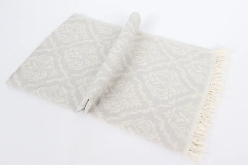Kitchen Towel, Personalized Hand Towel, Turkish Tea Towel, 40x24 Cotton Baroque Towel, Personalized Wedding Gift, First Wedding Anniversary Gift - 7