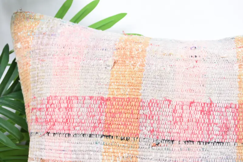 Custom Cushion, 18x18 Red Pillow, Handmade Kilim Cushion, Throw Kilim Pillow, Car Pillow Case, Cushion Cover, Kilim Pillow - 2