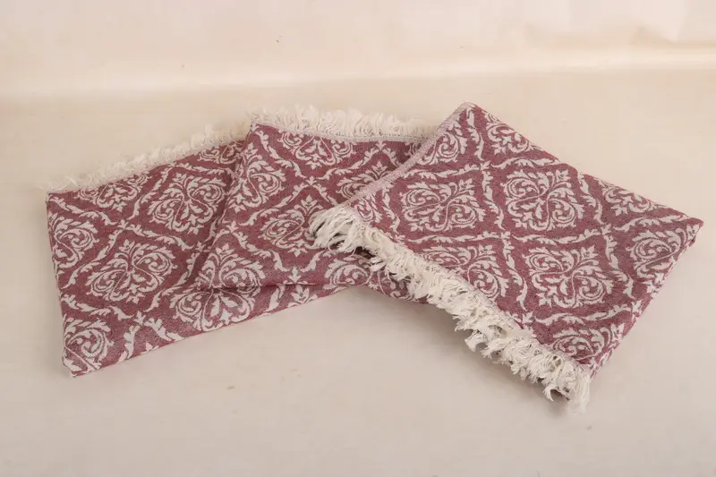 Bridesmaid Gifts, 40x24 Cotton Baroque Towel, Valentine Day Gift For Her, Small Bath Towels, Home Decor Towel, Wedding Favors, Guest Towel - 4