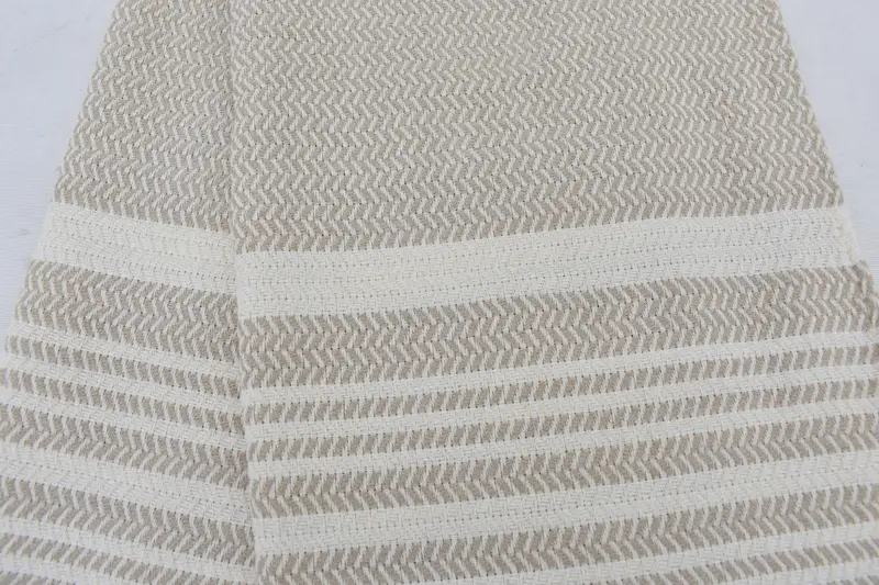 Monogram Kitchen Towel, Wedding Favors, Customized Towels, 40x18 Cotton Striped Towel, Custom Wedding Gifts, Small Bath Towels, Bridal Shower Favors - 5