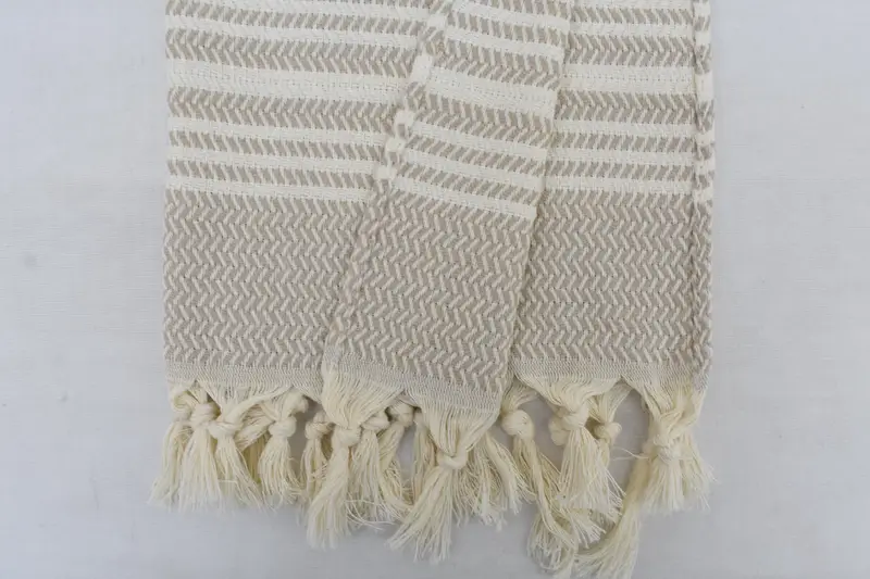Monogram Kitchen Towel, Wedding Favors, Customized Towels, 40x18 Cotton Striped Towel, Custom Wedding Gifts, Small Bath Towels, Bridal Shower Favors - 6