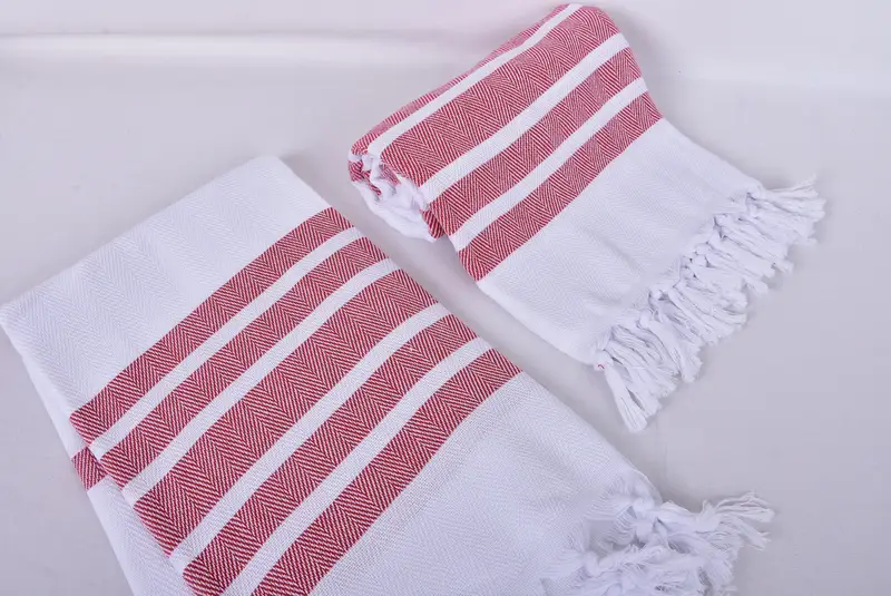 70x40 Cotton Herringbone Towel, Embroidered Towel, Bridal Shower Gift, Bridesmaid Gift Towel, Valentines Day Gift Idea, Monogram Turkish Bath Towel - 7