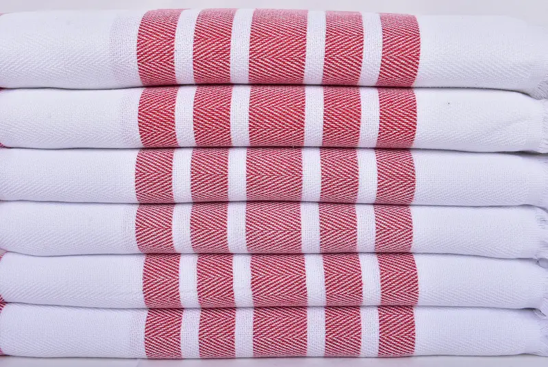 70x40 Cotton Herringbone Towel, Embroidered Towel, Bridal Shower Gift, Bridesmaid Gift Towel, Valentines Day Gift Idea, Monogram Turkish Bath Towel - 2