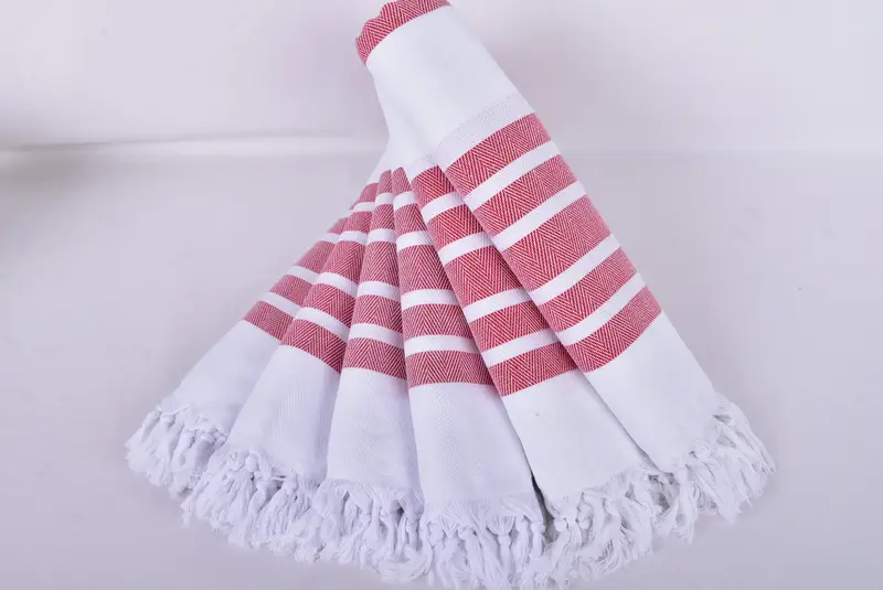 70x40 Cotton Herringbone Towel, Embroidered Towel, Bridal Shower Gift, Bridesmaid Gift Towel, Valentines Day Gift Idea, Monogram Turkish Bath Towel - 4