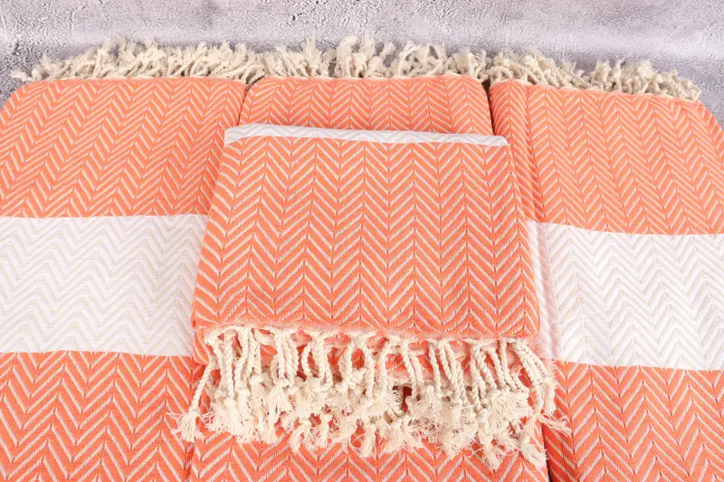 Wedding Favors, Bachelor Gifts, Customized Towels, Personalized Wedding Gift, Beach Theme Bachelorette Party Gifts, 70x40 Cotton Chevron Towel - 4