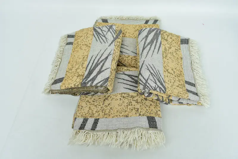 Fouta towel, Guest Towel, Girls Weekend Getaways Gifts, Wedding Gift Ideas, 78x38 Cotton Floral Design Towel, Cotton towel, Monogrammed Beach Towel - 7