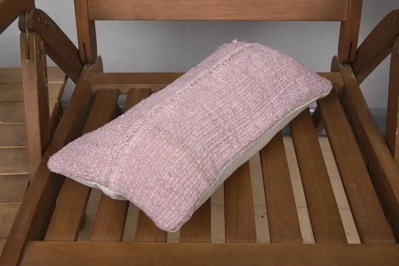 Toss Cushion Cover, Cushion, 8x16 Pink Cushion, Pillow for Sofa, Authentic Cushion Cover, Gift Pillow, Interior Designer Pillow, Couch Pillow Case - 4