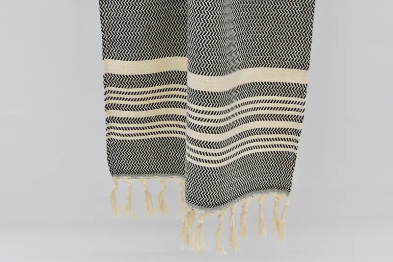 Nakış havlu, özel el havlu, 40x18 pamuklu çizgili havlu, yaz hediyesi, kişiselleştirilmiş mutfak havlu, monogram yemek havlu, kişiselleştirilmiş hediyeler - 8