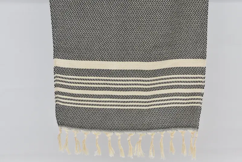 Nakış havlu, özel el havlu, 40x18 pamuklu çizgili havlu, yaz hediyesi, kişiselleştirilmiş mutfak havlu, monogram yemek havlu, kişiselleştirilmiş hediyeler - 7