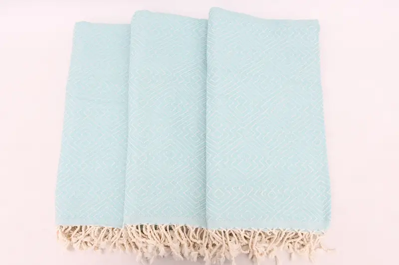 Holiday Towel, Organic Turkish towel, 76x40 Cotton Diamond Towel, Handwoven Turkish bath towel, Home Decor Gifts, Gift For Her, Custom Gifts - 3