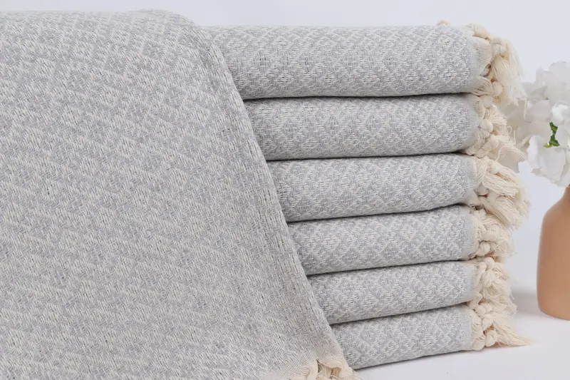 Valentines Gift, Hammam towel, 70x40 Cotton Diamond Towel, Summer Gift Ideas, Bachelorette Party Gift, Absorbent Turkish towel, Friends Beach Towel - 1